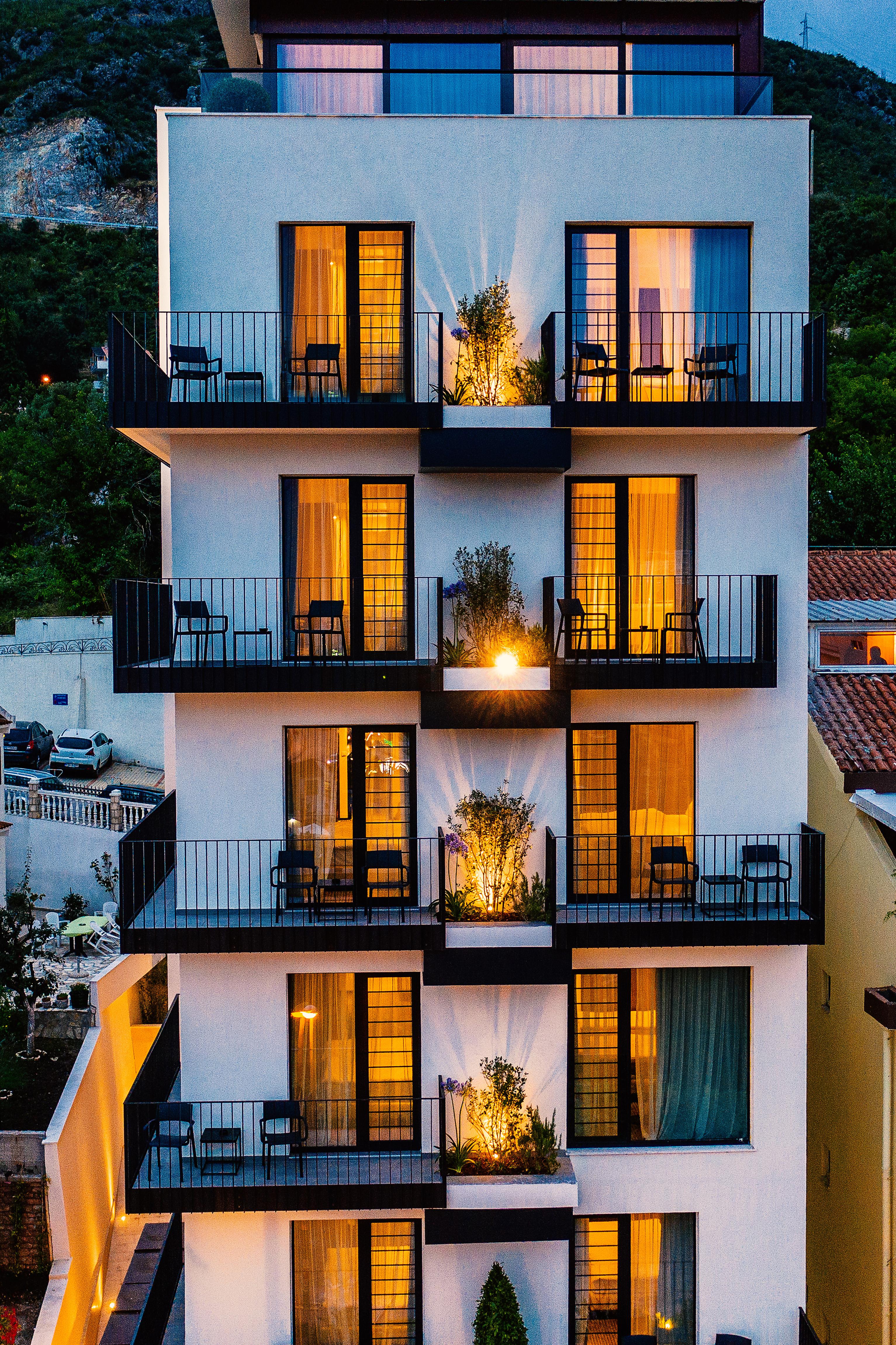 Hotel Kalos บุดวา ภายนอก รูปภาพ